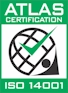 Logo Atlas Certification ISO14001
