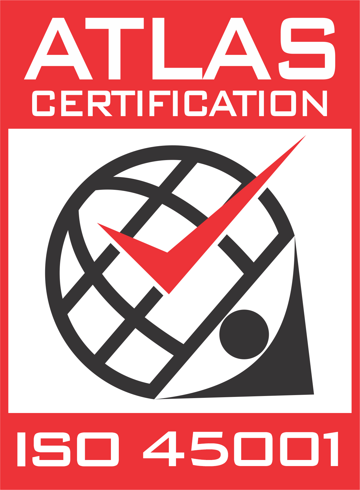 Logo Atlas Certification ISO45001 logo
