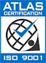 Atlas Certification Logo ISO9001
